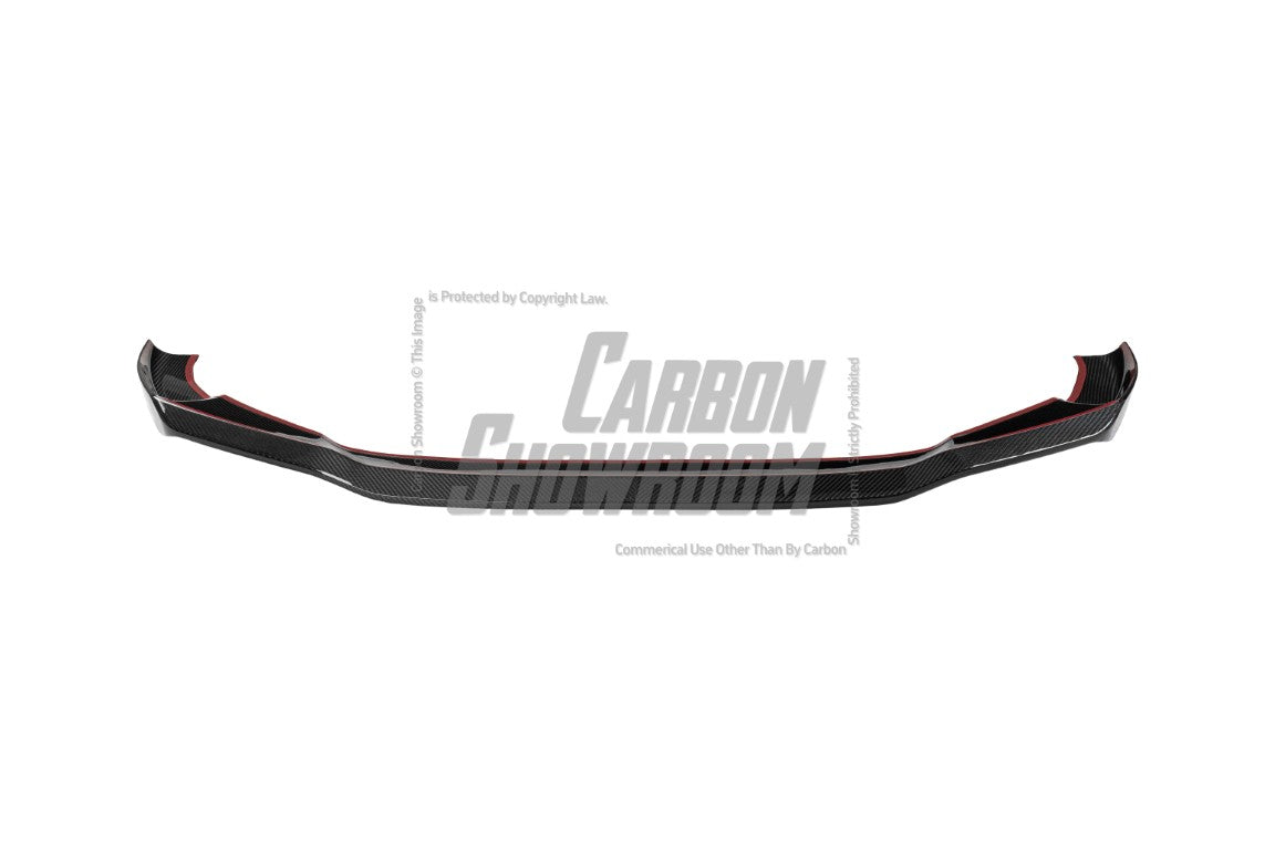 BMW X3M X3MC F97 LCI 2022-ON & X4M X4MC F98 LCI 2022-ON with Aftermarket Parts - Front Lip Pre-preg Carbon Fiber from Karbel Carbon