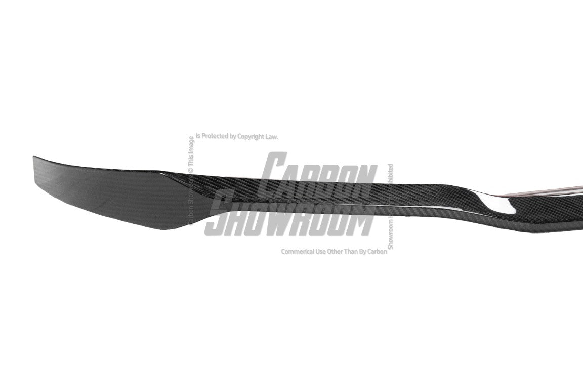 BMW X3M X3MC F97 Pre-LCI 2019 2020 2021 & X4M X4MC F98 Pre-LCI 2019 2020 2021 with Aftermarket Parts - Front Lip Pre-preg Carbon Fiber from Karbel Carbon