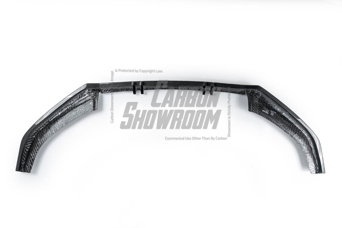 Audi A4 allroad B9 2017 2018 2019 with Aftermarket Parts - Front Lip Pre-preg Carbon Fiber from Karbel Carbon
