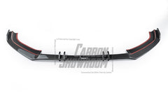 Audi A4 allroad B9 2017 2018 2019 with Aftermarket Parts - Front Lip Pre-preg Carbon Fiber from Karbel Carbon