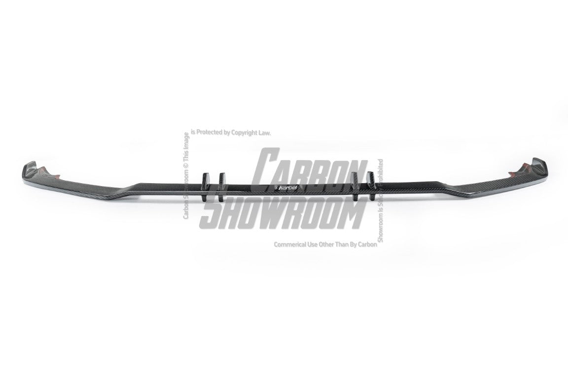 Audi A4 allroad B9 2017 2018 2019 with Aftermarket Parts - Front Lip Pre-preg Carbon Fiber from Karbel Carbon