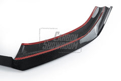Audi A4 allroad B9 2017 2018 2019 with Aftermarket Parts - Front Lip Pre-preg Carbon Fiber from Karbel Carbon