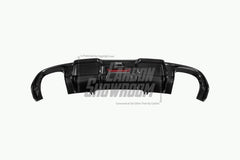 Audi A4 allroad B9 2017 2018 2019 with Aftermarket Parts - Rear Diffuser Pre-preg Carbon Fiber from Karbel Carbon