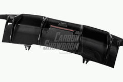 Audi A4 allroad B9 2017 2018 2019 with Aftermarket Parts - Rear Diffuser Pre-preg Carbon Fiber from Karbel Carbon