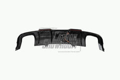 Audi A4 allroad B9 2017 2018 2019 with Aftermarket Parts - Rear Diffuser Pre-preg Carbon Fiber from Karbel Carbon