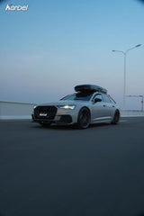 Audi A6 Allroad C8 2020-ON with Aftermarket Parts - V1 Front Lip Pre-preg Carbon Fiber from Karbel Carbon