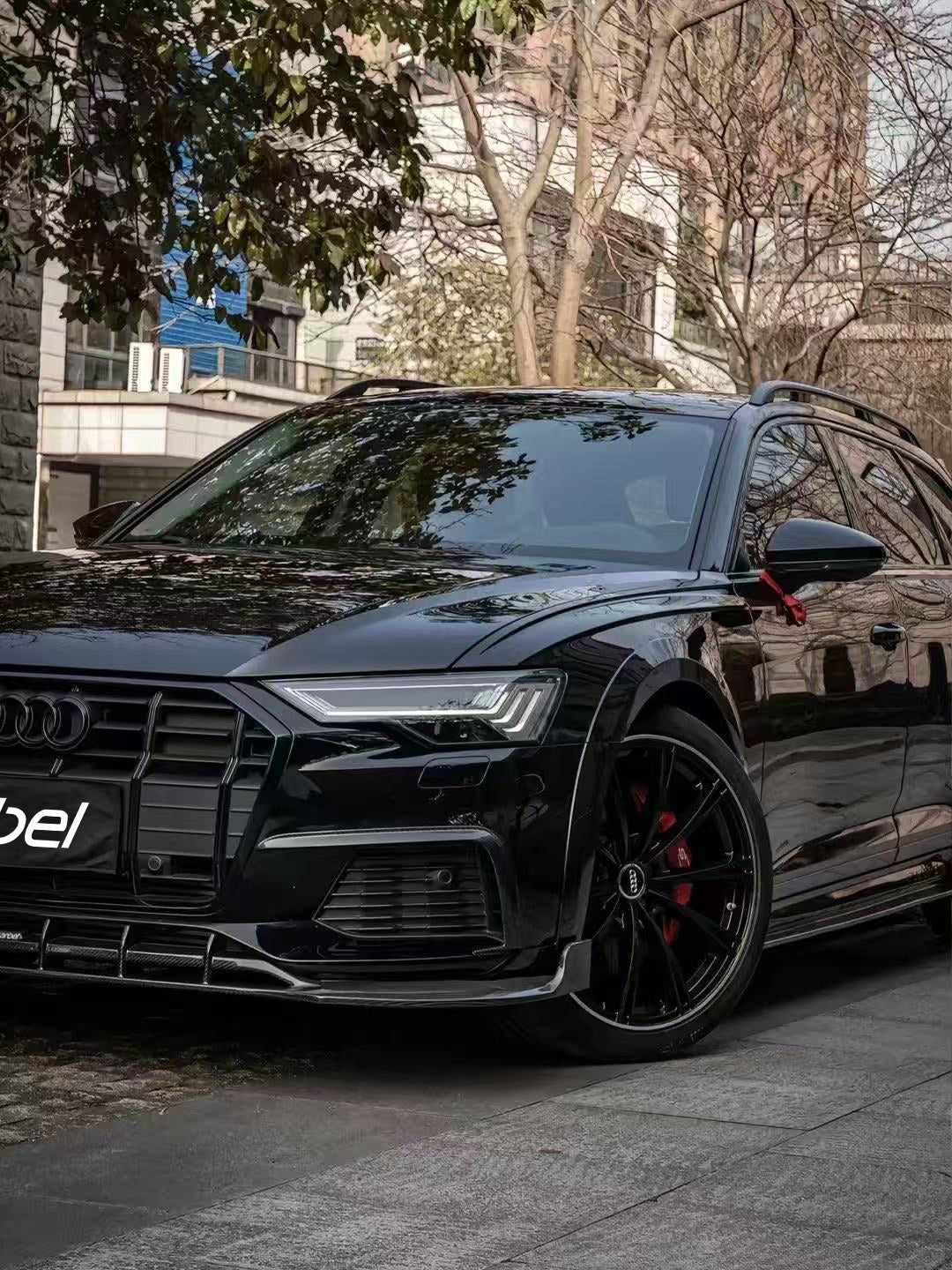 Audi A6 Allroad C8 2020-ON with Aftermarket Parts - Upper Valences Pre-preg Carbon Fiber from Karbel Carbon