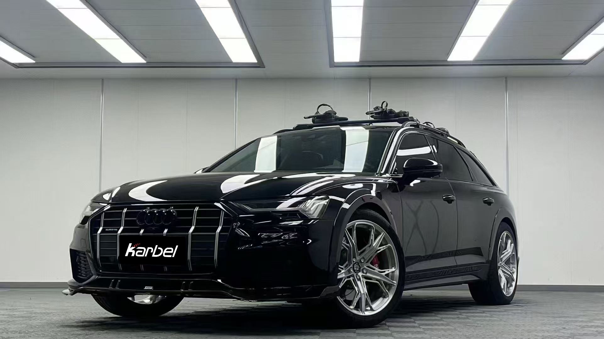 Audi A6 Allroad C8 2020-ON with Aftermarket Parts - Wheel Arches Pre-preg Carbon Fiber from Karbel Carbon