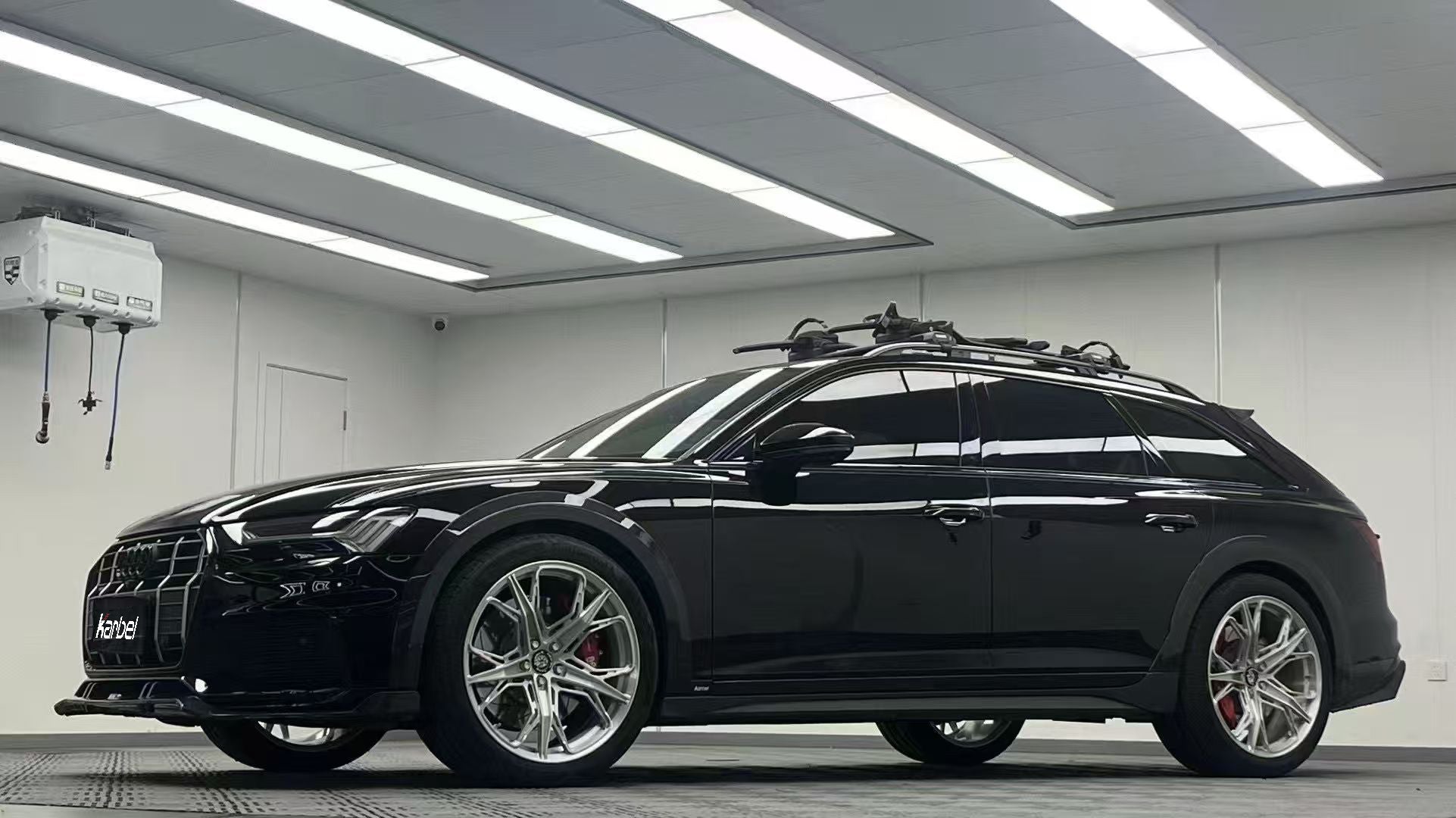 Audi A6 Allroad C8 2020-ON with Aftermarket Parts - Wheel Arches Pre-preg Carbon Fiber from Karbel Carbon