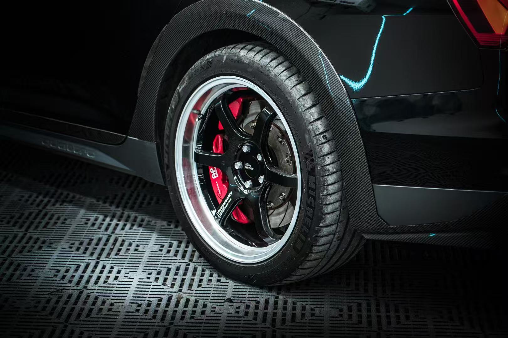 Audi A6 Allroad C8 2020-ON with Aftermarket Parts - Wheel Arches Pre-preg Carbon Fiber from Karbel Carbon