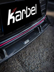 Audi A6 Allroad C8 2020-ON with Aftermarket Parts - V1 Front Lip Pre-preg Carbon Fiber from Karbel Carbon