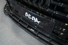 Audi A6 Allroad C8 2020-ON with Aftermarket Parts - V2 Style Pre-preg Carbon Fiber Front Lip from Karbel Carbon