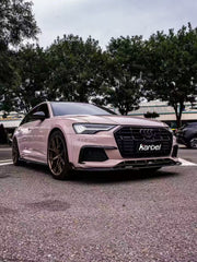 Audi A6 Allroad C8 2020-ON with Aftermarket Parts - Upper Valences Pre-preg Carbon Fiber from Karbel Carbon