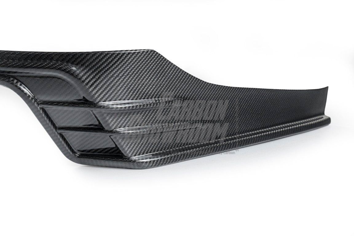 Audi A6 Allroad C8 2020-ON with Aftermarket Parts - V2 Style Rear Diffuser Pre-preg Carbon Fiber from Karbel Carbon