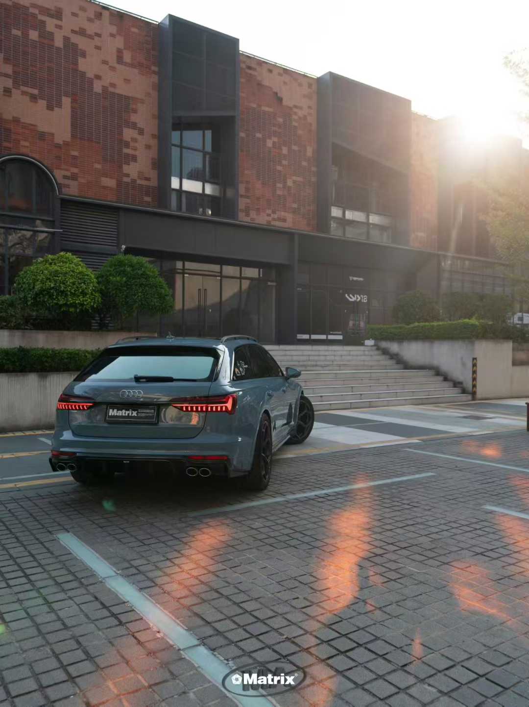Audi A6 Allroad C8 2020-ON with Aftermarket Parts - V1 Rear Diffuser Pre-preg Carbon Fiber from Karbel Carbon