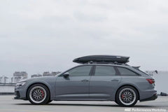Audi A6 Allroad C8 2020-ON with Aftermarket Parts - V2 Style Rear Roof Spoiler Pre-preg Carbon Fiber from Karbel Carbon