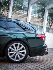 Audi A6 Allroad C8 2020-ON with Aftermarket Parts - V1 Style Rear Roof Spoiler Pre-preg Carbon Fiber from Karbel Carbon