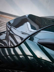 Audi A6 Allroad C8 2020-ON with Aftermarket Parts - V1 Style Rear Roof Spoiler Pre-preg Carbon Fiber from Karbel Carbon