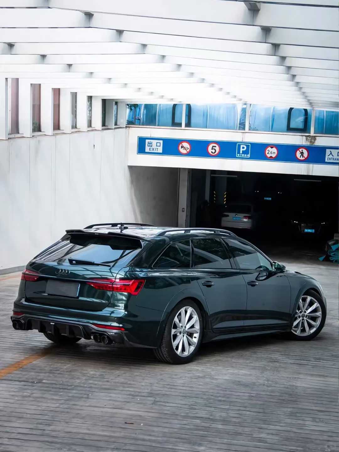 Audi A6 Allroad C8 2020-ON with Aftermarket Parts - V1 Rear Diffuser Pre-preg Carbon Fiber from Karbel Carbon