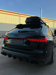 Audi A6 Allroad C8 2020-ON with Aftermarket Parts - V1 Rear Diffuser Pre-preg Carbon Fiber from Karbel Carbon