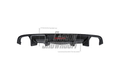 Audi A7 (fits base model, does not fit s-line) C7 2012 2013 2014 2015 with Aftermarket Parts - Rear Diffuser Pre-preg Carbon Fiber from Karbel Carbon