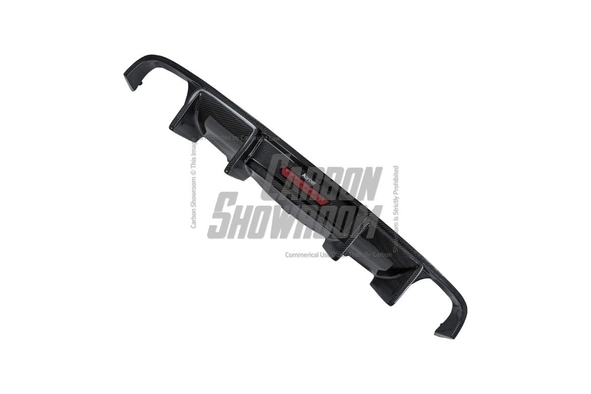 Audi A7 (fits base model, does not fit s-line) C7 2012 2013 2014 2015 with Aftermarket Parts - Rear Diffuser Pre-preg Carbon Fiber from Karbel Carbon