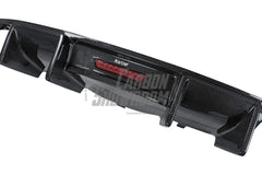 Audi A7 (fits base model, does not fit s-line) C7 2012 2013 2014 2015 with Aftermarket Parts - Rear Diffuser Pre-preg Carbon Fiber from Karbel Carbon