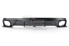 Audi Q8 2019-ON with Aftermarket Parts - V1 Style Rear Diffuser Pre-preg Carbon Fiber from Karbel Carbon