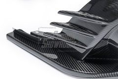 Audi Q8 2019-ON with Aftermarket Parts - V1 Style Rear Diffuser Pre-preg Carbon Fiber from Karbel Carbon