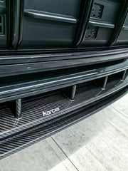 Audi Q8 2019-ON with Aftermarket Parts - V1 Style Rear Diffuser Pre-preg Carbon Fiber from Karbel Carbon