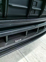 Audi Q8 2019-ON with Aftermarket Parts - V1 Style Rear Diffuser Pre-preg Carbon Fiber from Karbel Carbon
