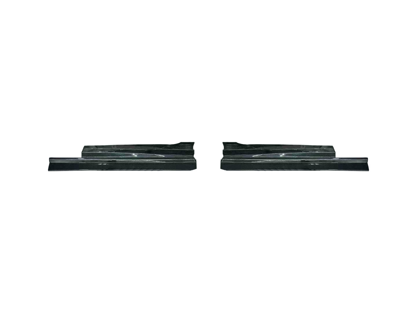 Audi SQ8 Q8 2019-ON with Aftermarket Parts - Side Skirts Pre-preg Carbon Fiber from Karbel Carbon