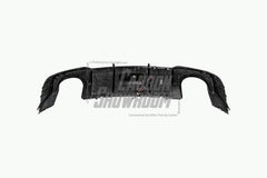 Audi RS3 8V.5 2018 2019 2020 with Aftermarket Parts -  Rear Diffuser Pre-preg Carbon Fiber from Karbel Carbon