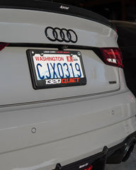 Audi RS3 S3 A3 8V/8V.5 2014 2015 2016 2017 2018 2019 2020 with Aftermarket Parts - Rear Spoiler Pre-preg Carbon Fiber from Karbel Carbon