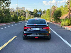 Audi RS3 S3 A3 8V/8V.5 2014 2015 2016 2017 2018 2019 2020 with Aftermarket Parts - Rear Spoiler Pre-preg Carbon Fiber from Karbel Carbon