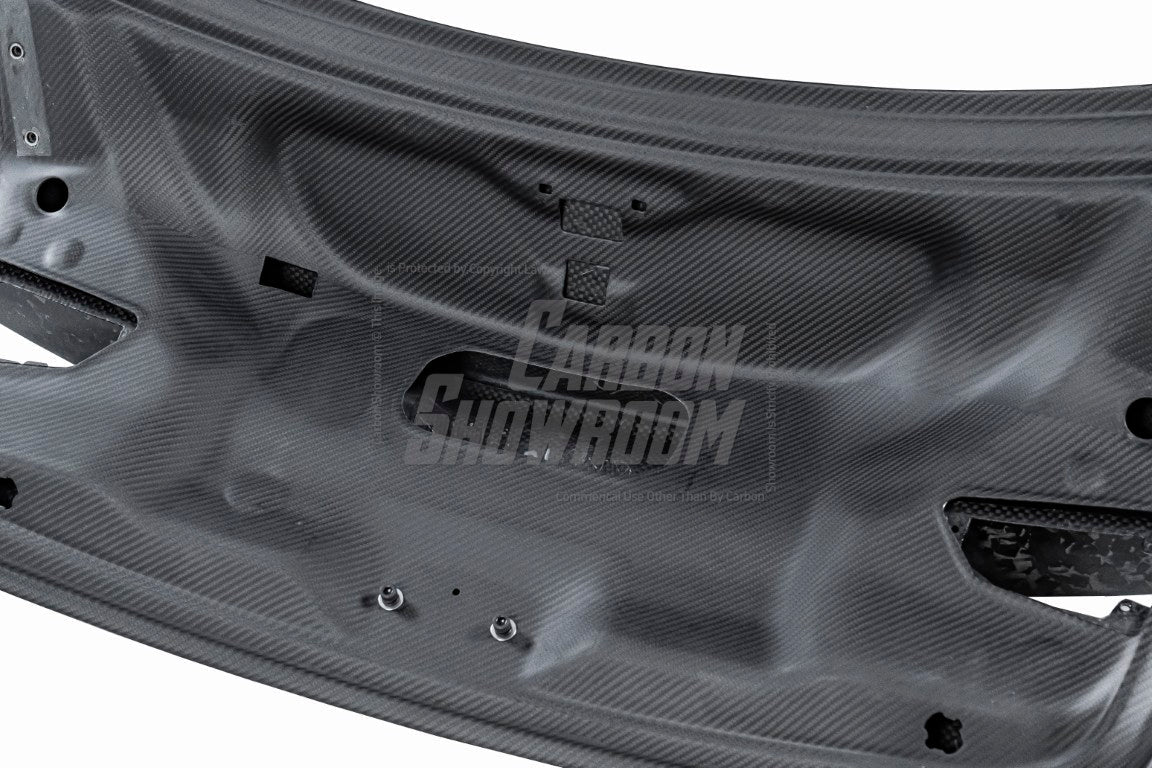 Audi RS3 S3 A3 8V/8V.5 2014-2020 with Aftermarket Parts - Trunk Lid Pre-preg Carbon Fiber from Karbel Carbon