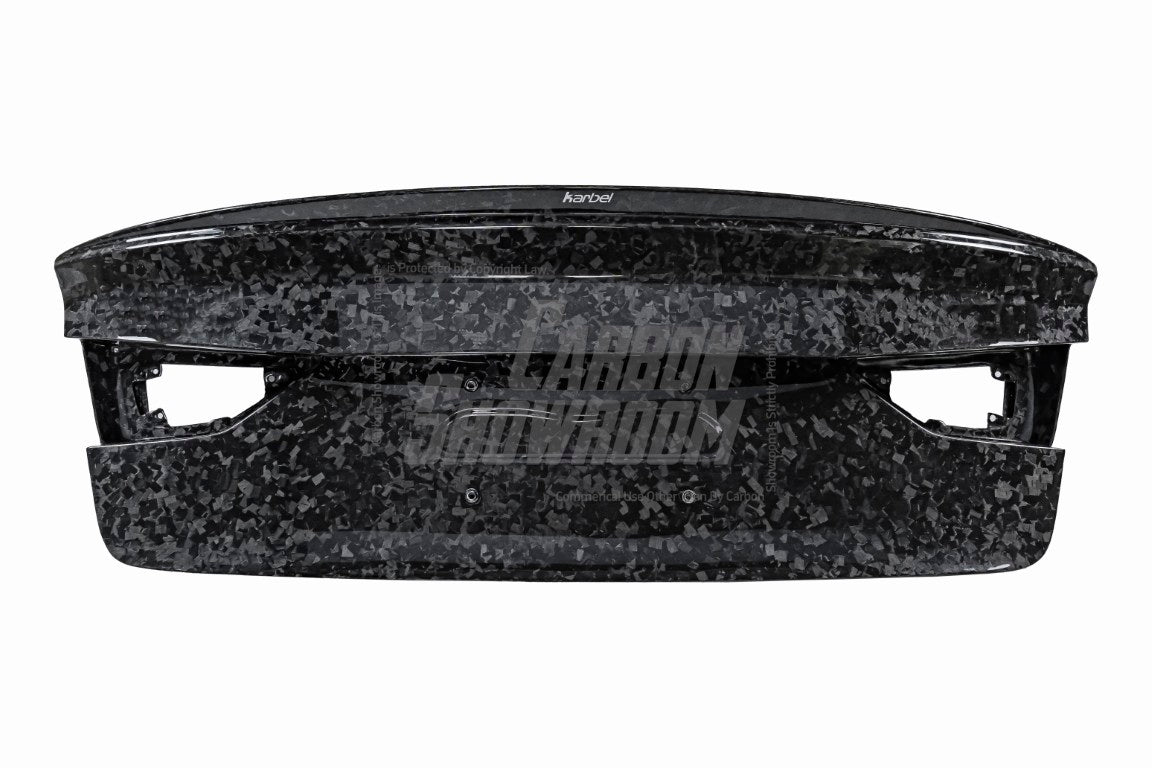 Audi RS3 S3 A3 8V/8V.5 2014-2020 with Aftermarket Parts - Trunk Lid Pre-preg Carbon Fiber from Karbel Carbon