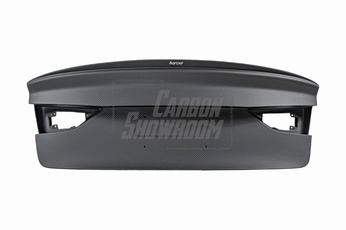 Audi RS3 S3 A3 8V/8V.5 2014-2020 with Aftermarket Parts - Trunk Lid Pre-preg Carbon Fiber from Karbel Carbon