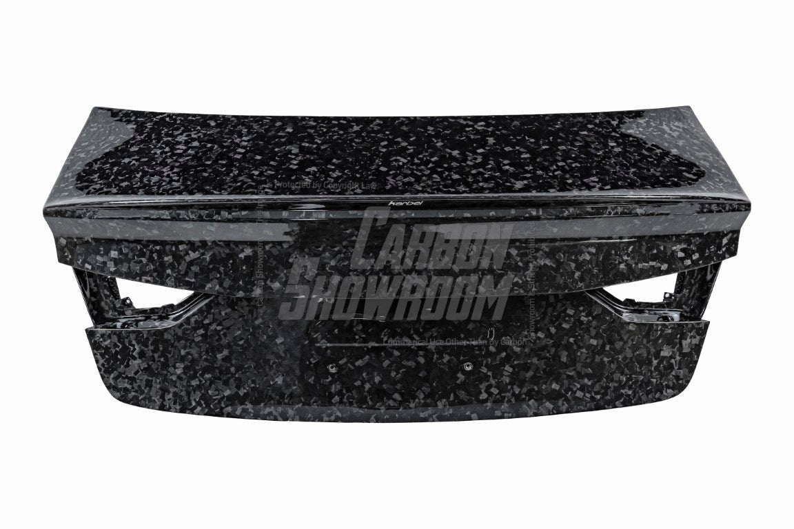 Audi RS3 S3 A3 8V/8V.5 2014-2020 with Aftermarket Parts - Trunk Lid Pre-preg Carbon Fiber from Karbel Carbon