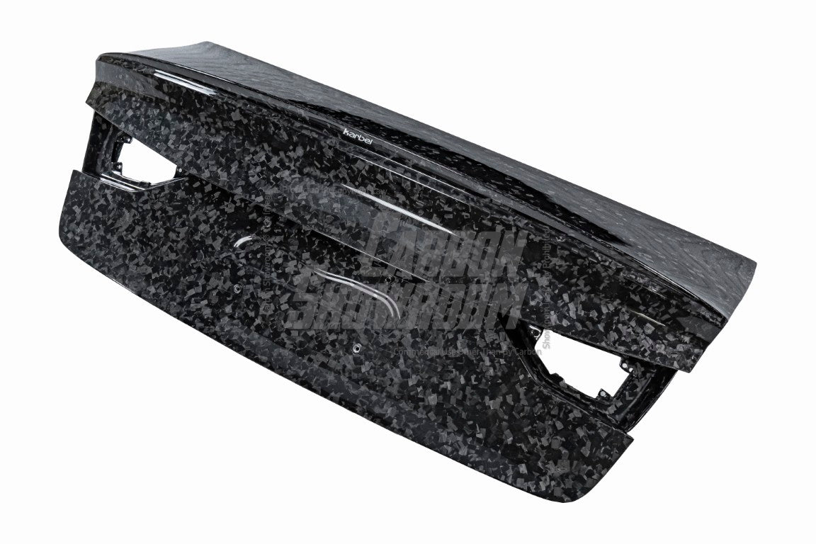 Audi RS3 S3 A3 8V/8V.5 2014-2020 with Aftermarket Parts - Trunk Lid Pre-preg Carbon Fiber from Karbel Carbon
