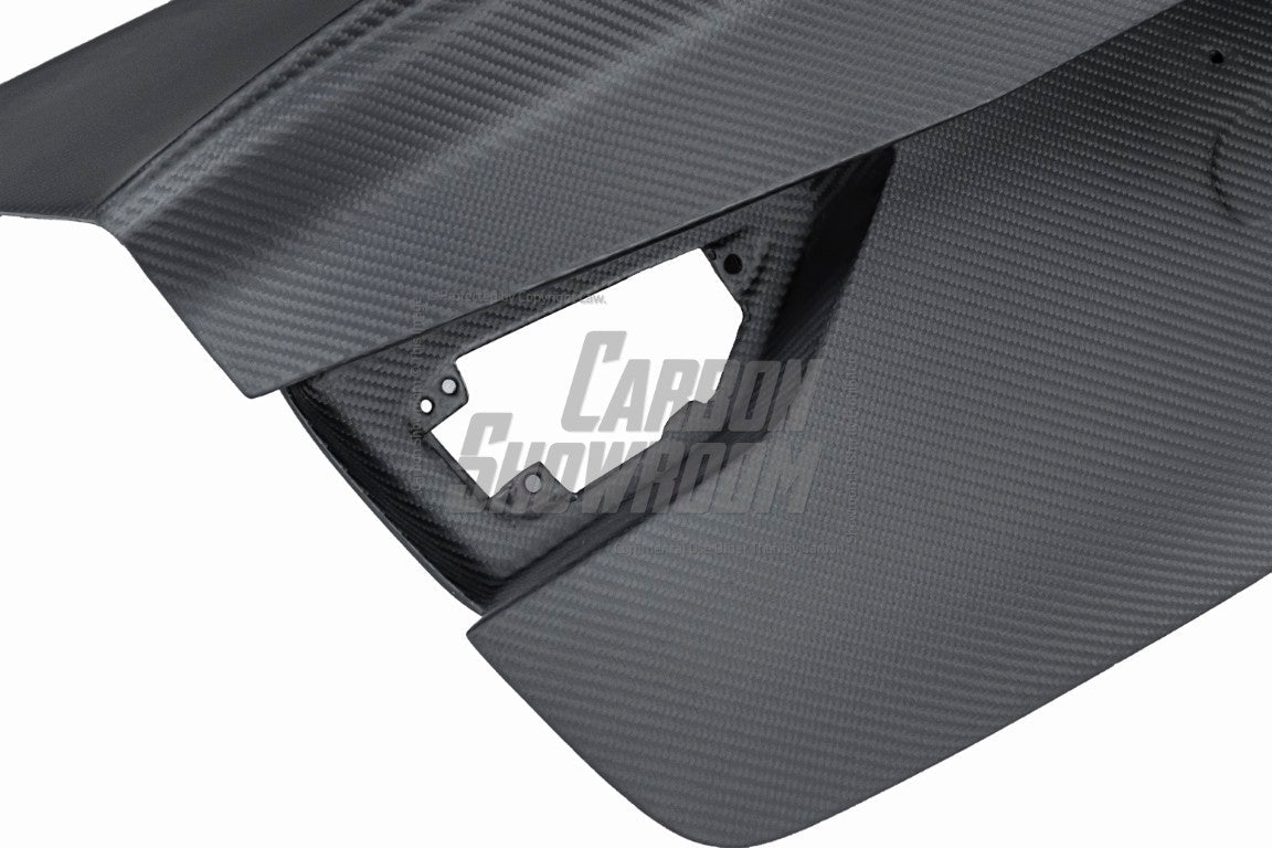 Audi RS3 S3 A3 8V/8V.5 2014-2020 with Aftermarket Parts - Trunk Lid Pre-preg Carbon Fiber from Karbel Carbon
