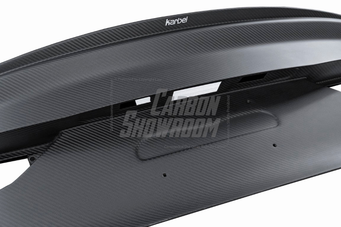 Audi RS3 S3 A3 8V/8V.5 2014-2020 with Aftermarket Parts - Trunk Lid Pre-preg Carbon Fiber from Karbel Carbon