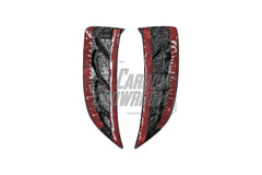 Audi RS4 B9.5 2020 2021 2022 2023 2024 with Aftermarket Parts - Head Light Trim Overlay Pre-preg Carbon Fiber from Karbel Carbon