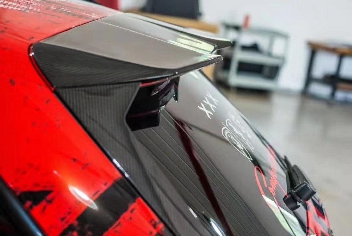 Rs4 Rear Spoiler Audi RS4 B9 / B9.5 aftermarket parts-Karbel Carbon Rear Roof Spoiler ...