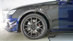 Audi S4 A4 B9 2017 2018 2019 & S4 A4 B9.5 2020 2021 2022 2023 2024 With Aftermarket Parts - Front Fenders Pre-preg Carbon Fiber from Karbel Carbon
