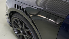 Audi S4 A4 B9 2017 2018 2019 & S4 A4 B9.5 2020 2021 2022 2023 2024 With Aftermarket Parts - Front Fenders Pre-preg Carbon Fiber from Karbel Carbon