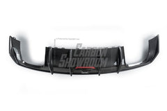 Audi S3 A3 (with S bumper) 8V 2014 2015 2016 With Aftermarket Parts - Rear Diffuser Pre-preg Carbon Fiber from Karbel Carbon