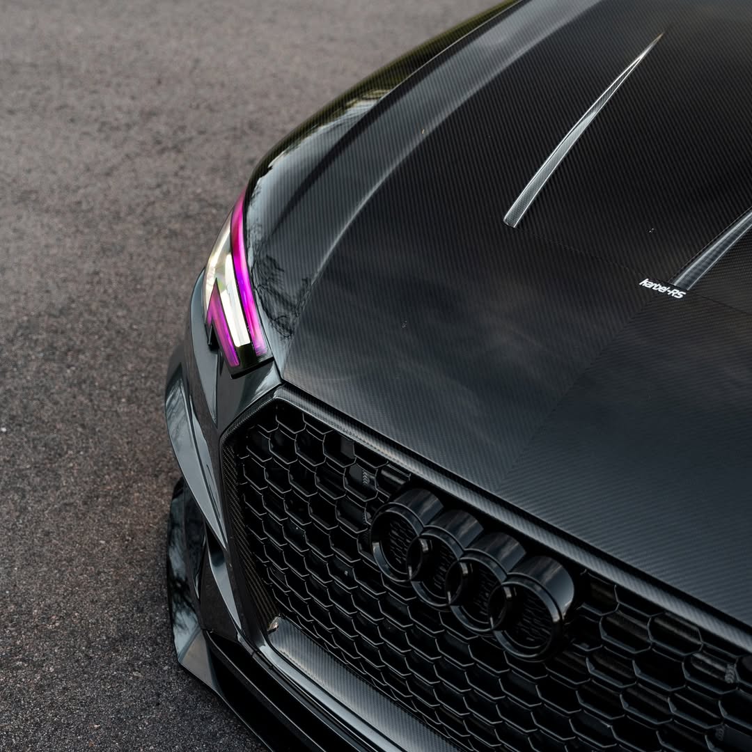 Audi RS4 S4 A4 (all models) B9 / B9.5 2017-ON with Aftermarket Parts - Hood Pre-preg Carbon Fiber from Karbel Carbon