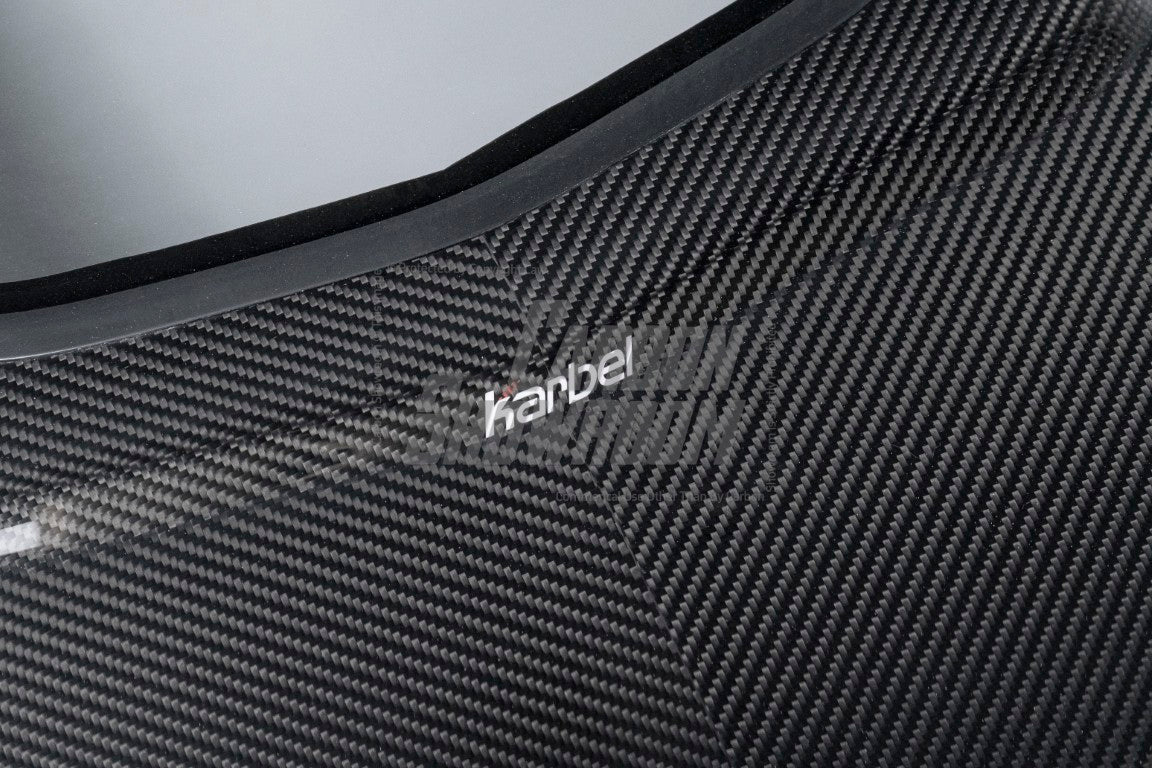 Audi RS4 S4 A4 (all models) B9 / B9.5 2017-ON with Aftermarket Parts - Hood Carbon Fiber from Karbel Carbon