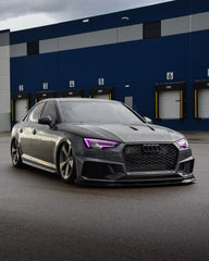 Audi RS4 S4 A4 (all models) B9 / B9.5 2017-ON with Aftermarket Parts - Hood Pre-preg Carbon Fiber from Karbel Carbon